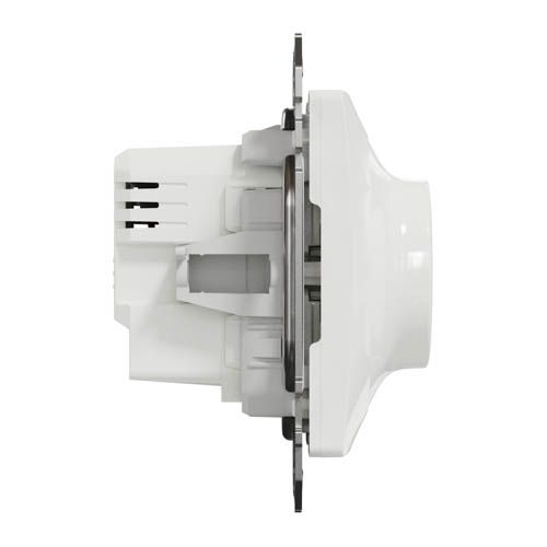 Світлорегулятор LED поворотний Schneider Electric RC/RL 5-200Вт Sedna Design білий без рамки