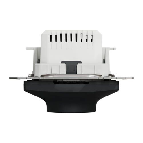 Світлорегулятор LED поворотний Schneider Electric RC/RL 5-200Вт Sedna Design чорний без рамки