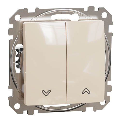 Вимикач для жалюзі Schneider Electric Sedna Design бежевий