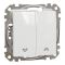 Вимикач для жалюзі Schneider Electric Sedna Design білий