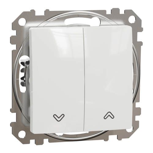 Вимикач для жалюзі Schneider Electric Sedna Design білий