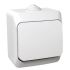 Выключатель освещения одноклавишный Schneider Electric белый Cedar Plus IP44