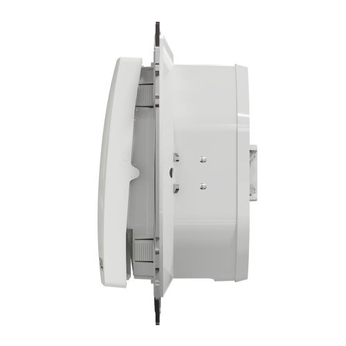 Вимикач освітлення одноклавішний Schneider Electric IP44 Sedna Design білий