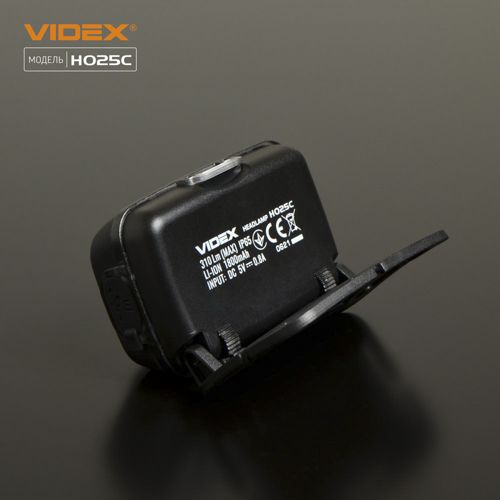 LED ліхтарик налобний Videx 310Lm 5000K